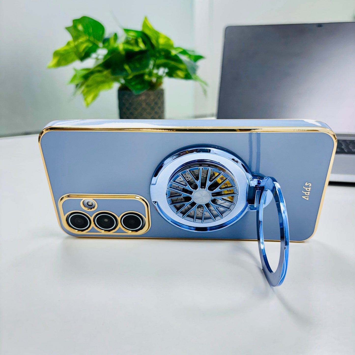 Samsung Galaxy S24 FE 5G Best Selling Stress Buster Wheel Silicone Scratch Resistant Back Case