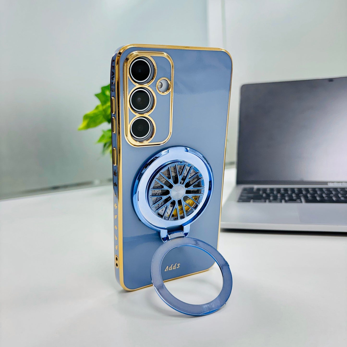 Samsung Galaxy A35 5G Best Selling Stress Buster Wheel Silicone Scratch Resistant Back Case