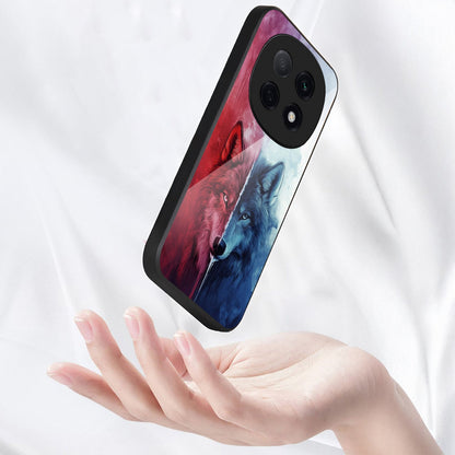 OPPO F29 Pro 5G Premium Acrylic Shockproof Glass Back Case (Ice & Fire)