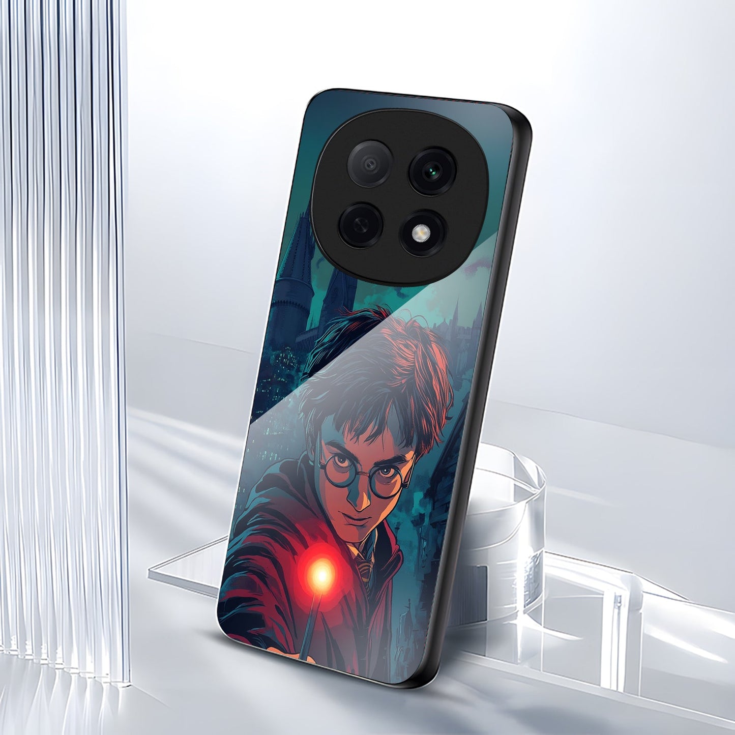 OPPO F29 Pro 5G Premium Acrylic Shockproof Glass Back Case (Harry Potter)
