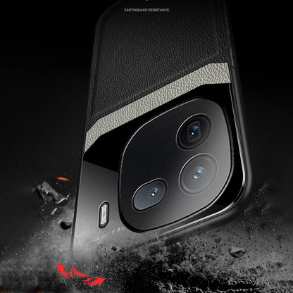 iQOO 12 5G Premium Leather Lens Protective Case