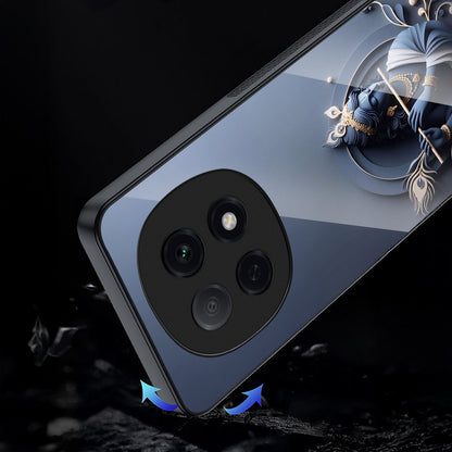 OPPO F29 Pro 5G Premium Acrylic Shockproof Glass Back Case (Krishna)