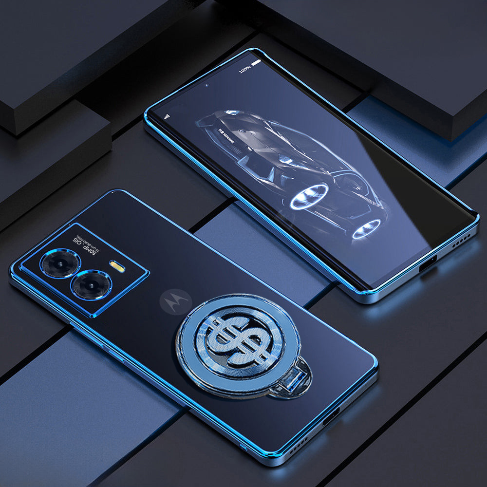 Motorola Edge 50 Fusion 5G Electroplating Dollar Case