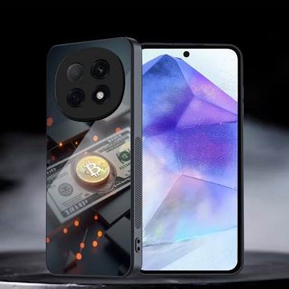 OPPO F29 Pro 5G Premium Acrylic Shockproof Glass Back Case (Money Matrix)