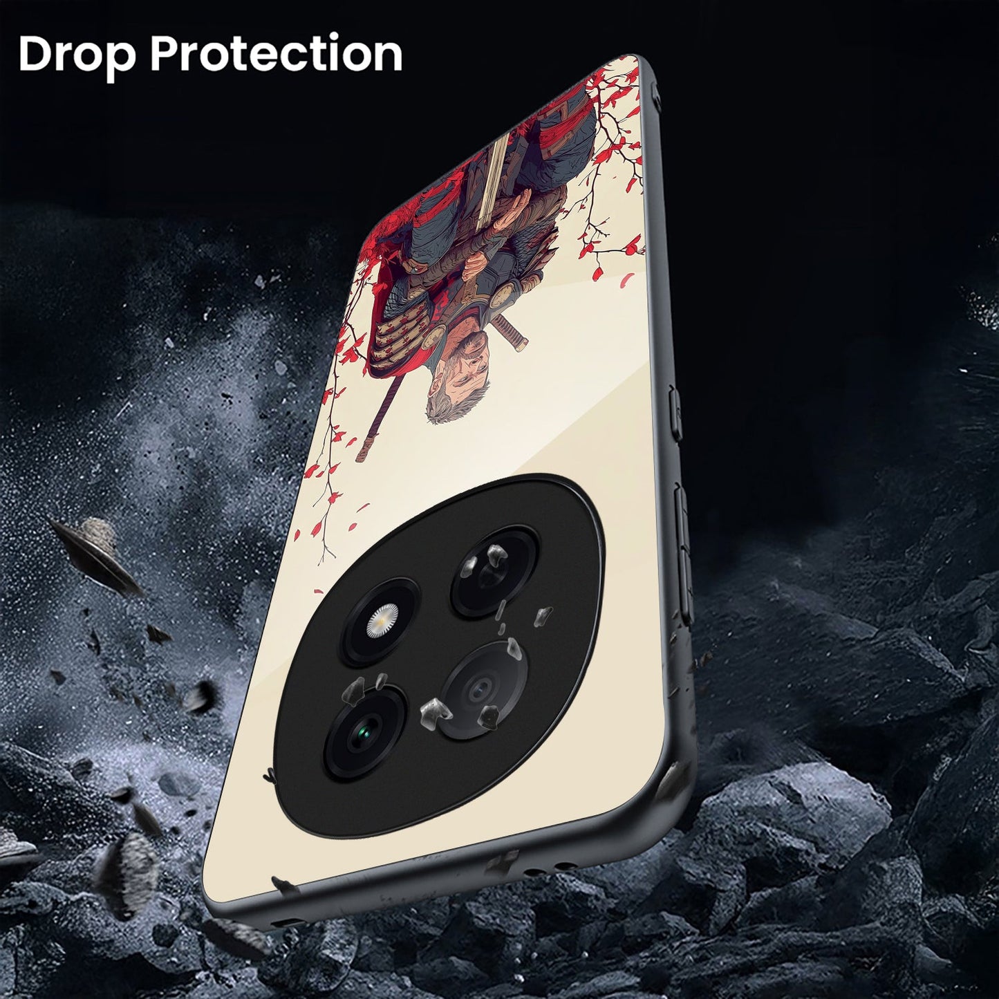 OPPO F29 Pro 5G Premium Acrylic Shockproof Glass Back Case (Warrior’s Rest)