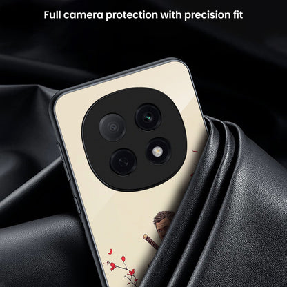 OPPO F29 Pro 5G Premium Acrylic Shockproof Glass Back Case (Warrior’s Rest)
