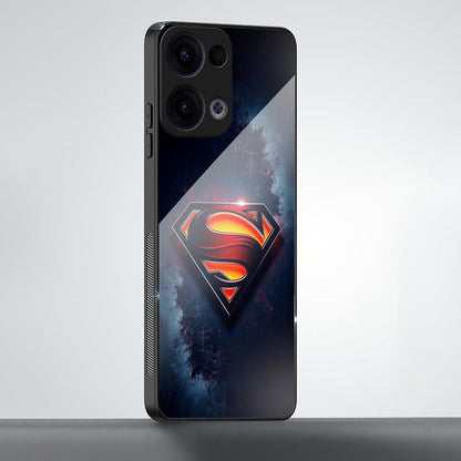 Oppo Reno 13 5G Premium Acrylic Shockproof Glass Back Case (Hero Guard)