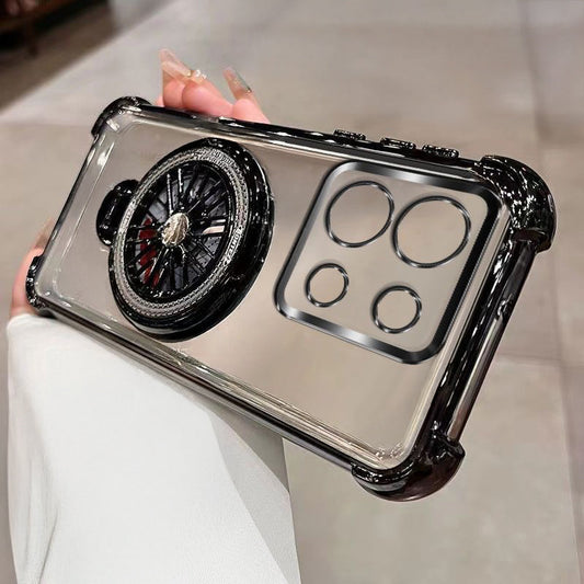 Oppo Reno13 5G Premium Stress Buster Wheel Rotating Shockproof Airbags Case