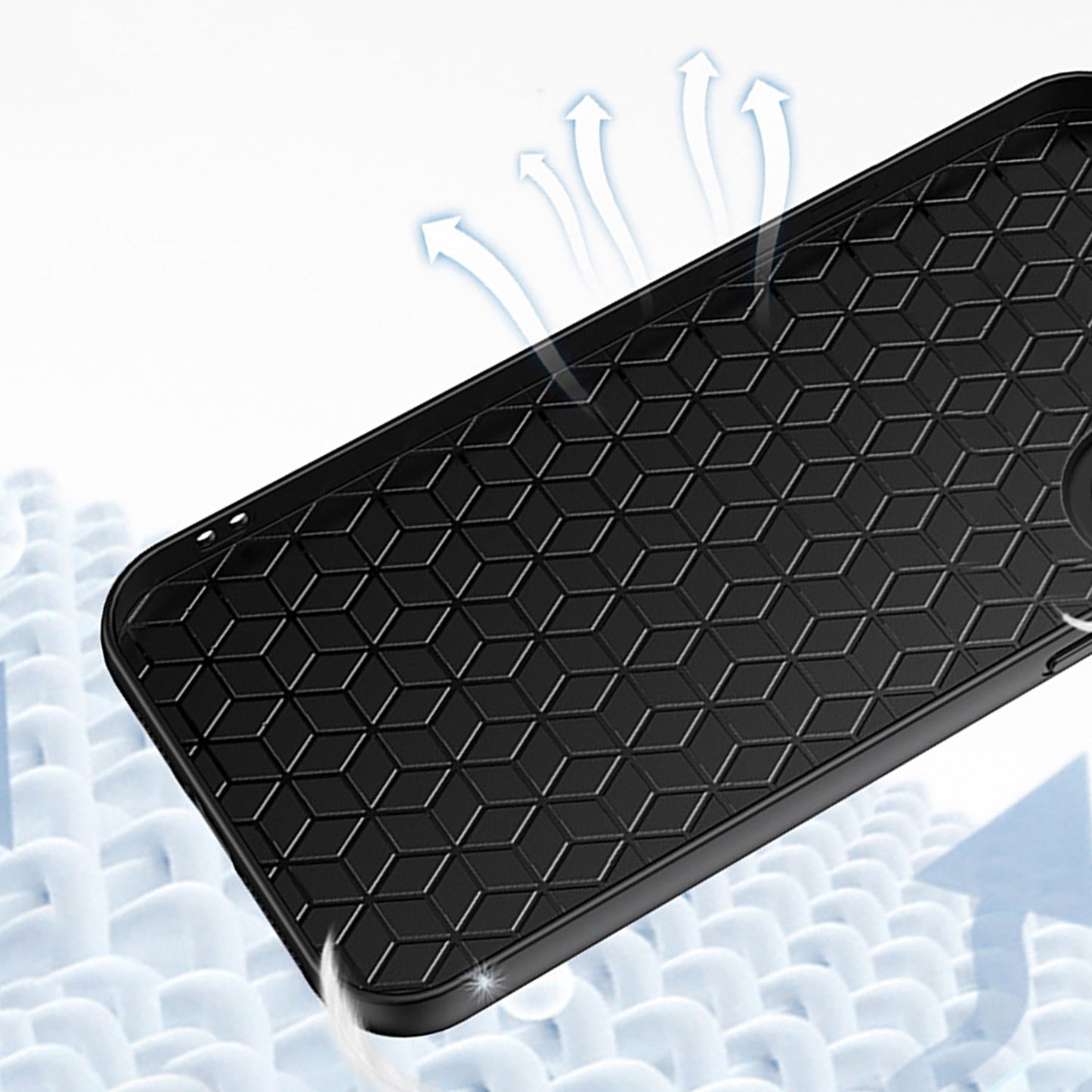 Oppo Reno 13 5G Premium Acrylic Shockproof Glass Back Case (Orbit Shield)