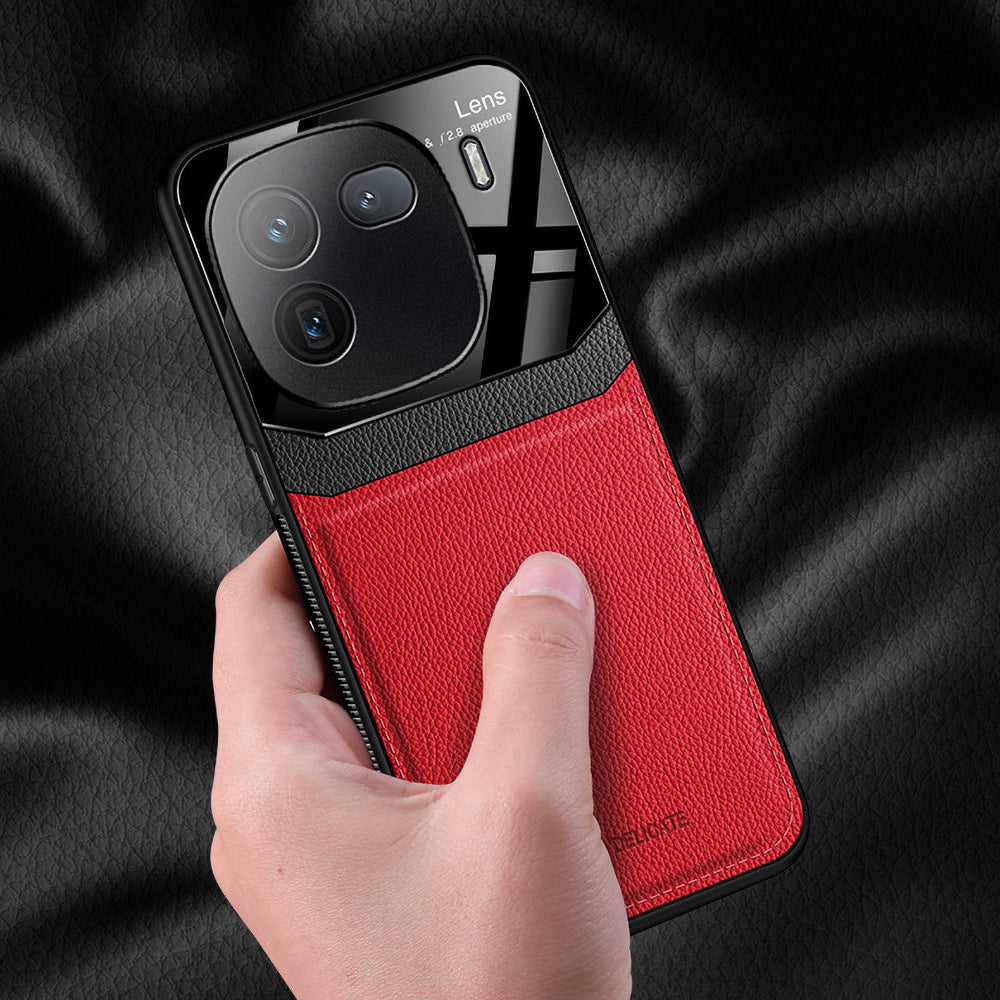 iQOO 12 5G Premium Leather Lens Protective Case