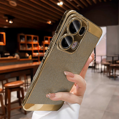 Oppo Reno13 5G Mesh Red Back Cover