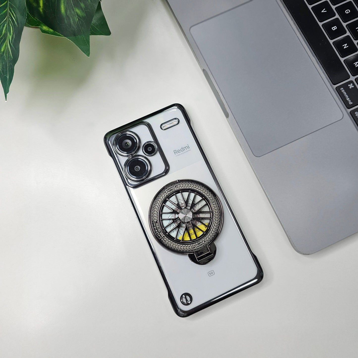 Redmi Note 13 Pro+ 5G Porsche® Wheel Frameless Case