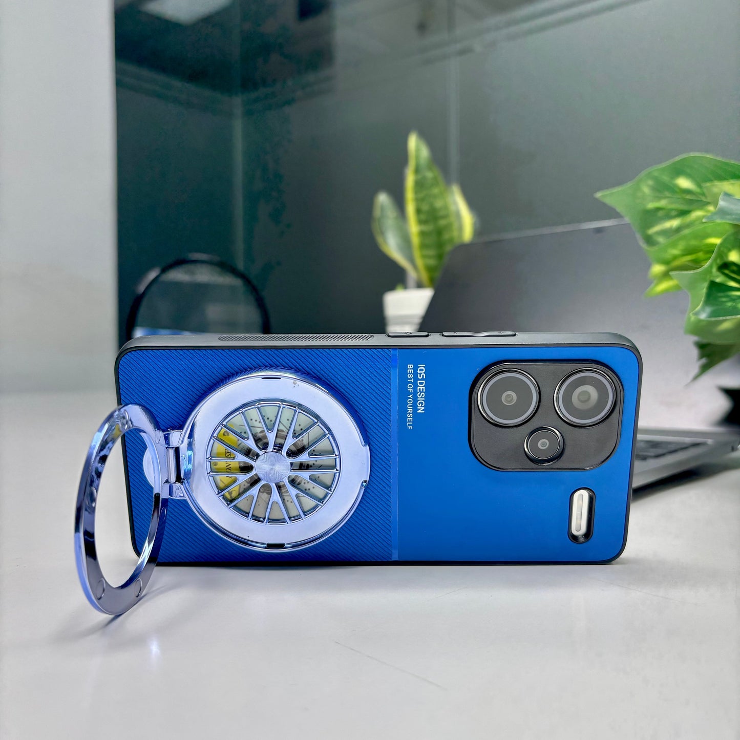 Redmi Note 13 Pro+ 5G Best Selling Stress Buster Wheel Hybrid Scratch Resistant Back Case