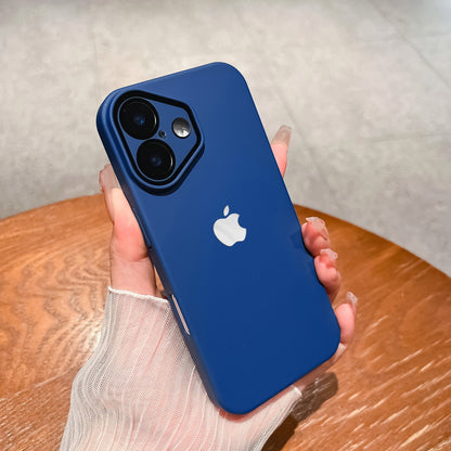 iPhone 16 Luxury Matte With Logo iPhone Case