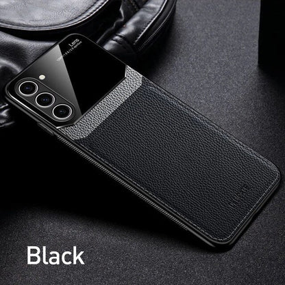 Samsung Galaxy S23 5G Premium Leather Lens Protective Case