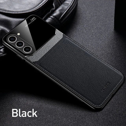 Samsung Galaxy S23 5G Premium Leather Lens Protective Case