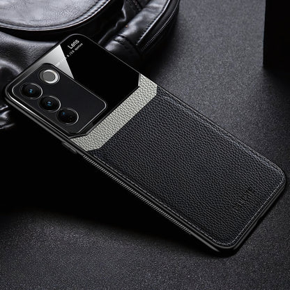 Vivo V27 5G Premium Leather Lens Protective Case