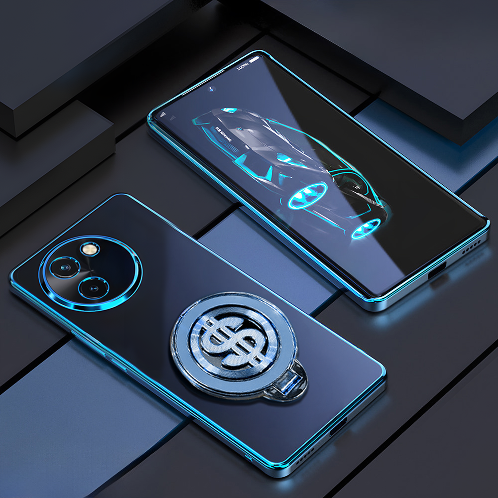 Vivo T3X 5G Electroplating Dollar Case