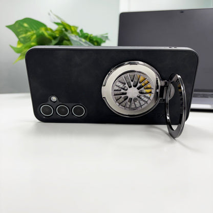 Samsung Galaxy A55 5G Best Selling Stress Buster Wheel Comfortable Touch Sheepskin Scratch Resistant Back Case