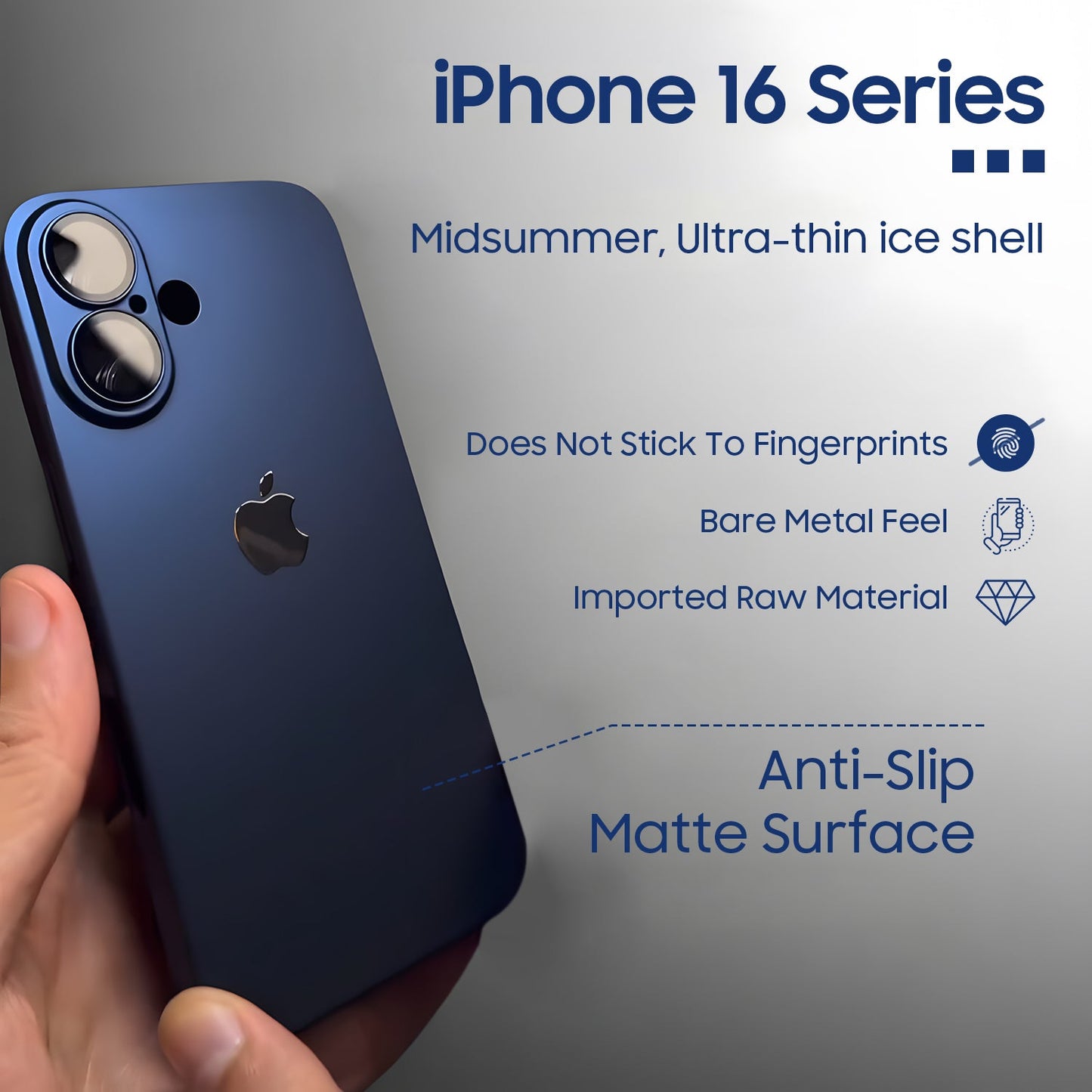 Premium Matte Finish Ultra-Thin iPhone Case