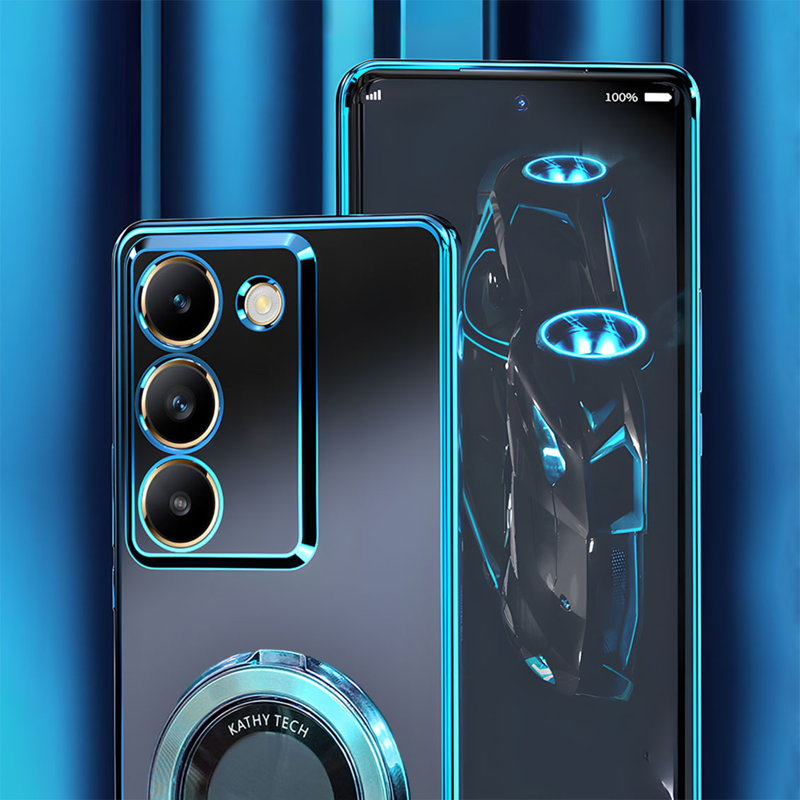 Vivo Y200e 5G Magnifier Electroplating Case