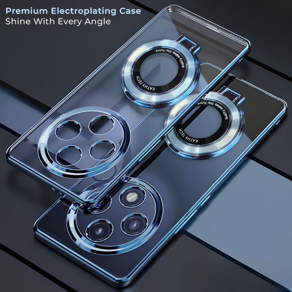 Oppo Reno 12F 5G Magnifier Electroplating Case