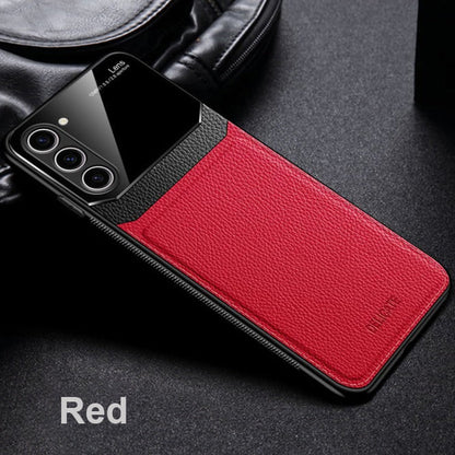 Samsung Galaxy S23 5G Premium Leather Lens Protective Case