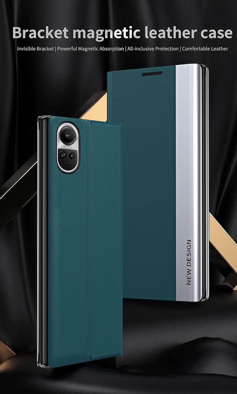 Oppo Reno 10 5G Magnetic Flip Leather Case